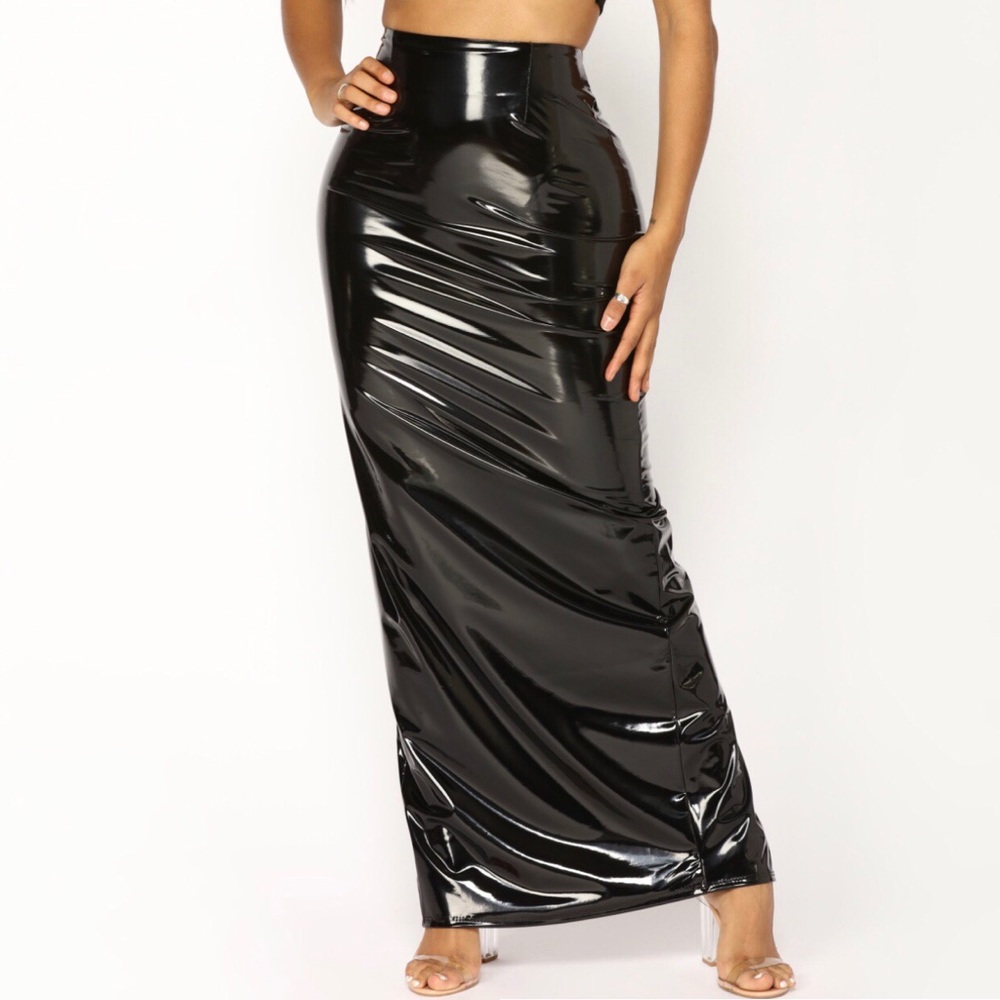 Latex skirt